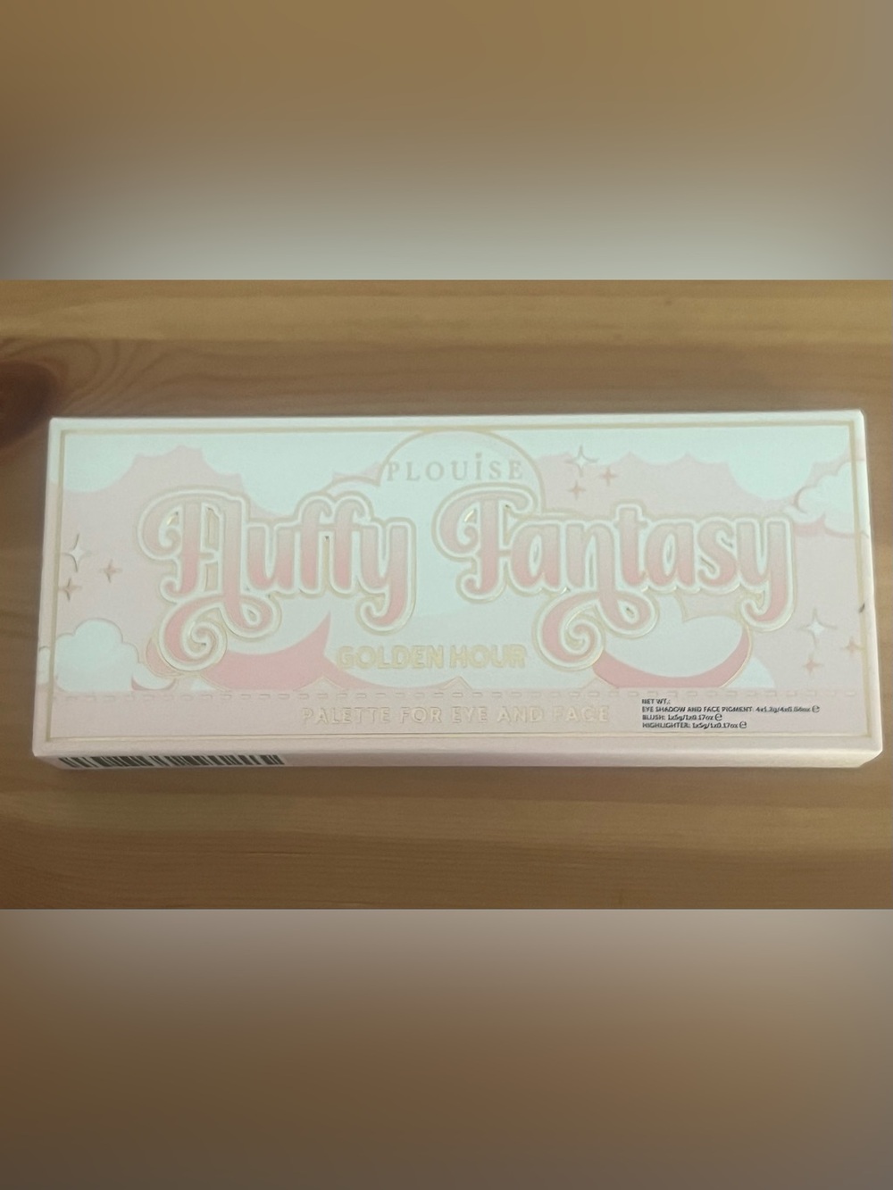 Plouise Fluffy Fantasy Palette for Eye and Face in Golden Hour